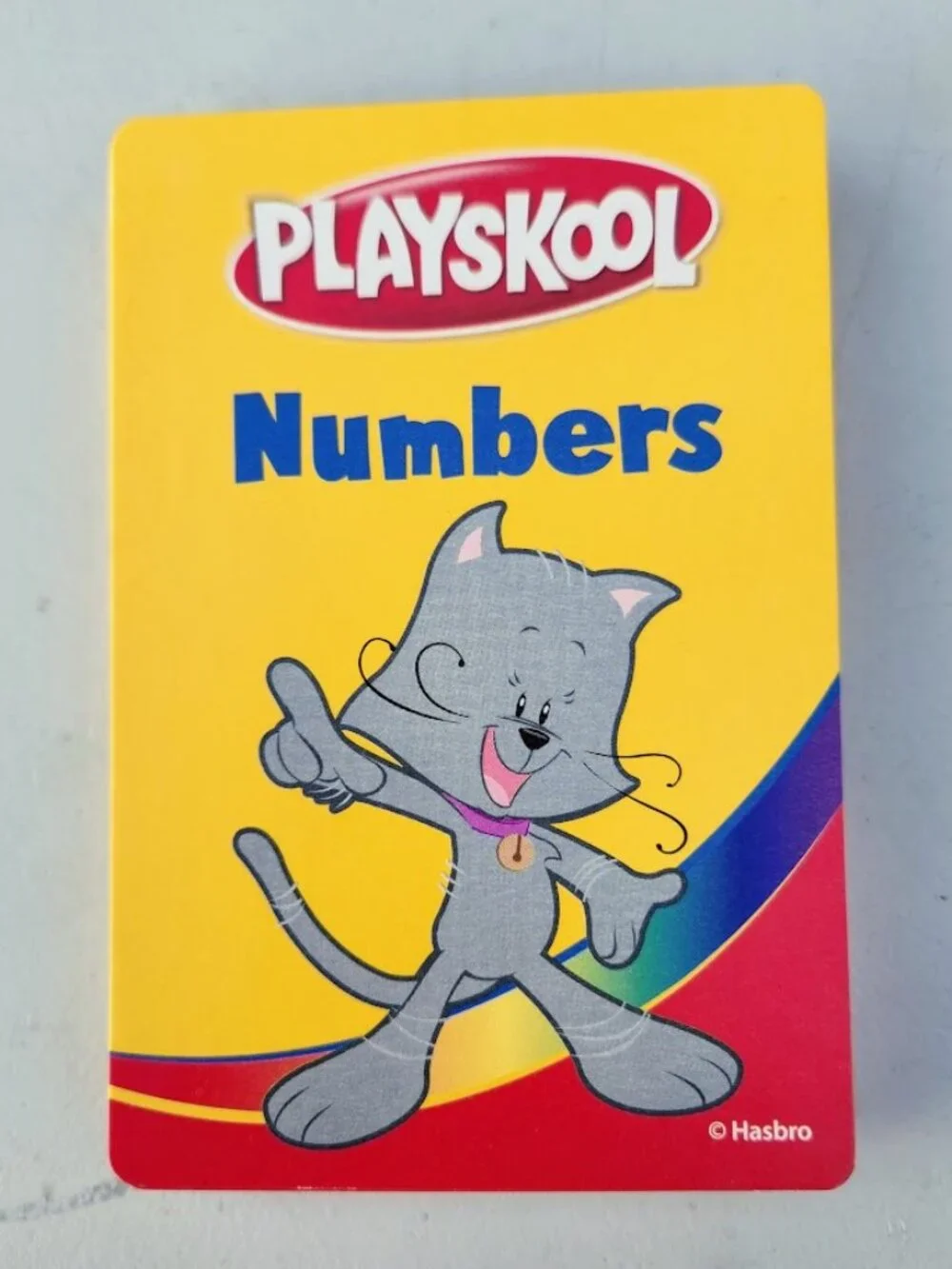Playskool Alphabet Words Numbers Shapes Colors Vocabulary Flash Card Educational